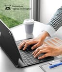 Earto Magic Keyboard para iPad Air 13 Pulgadas (M4 2026/M3 2025/M2 2024) y Teclado para iPad Pro 12.9 Pulgadas (3.ª-6.ª Gen), 7 Colores Retroiluminados, Diseño Magnético Flotante con Trackpad,Negro - 7