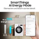 Samsung WW90DG5G34AEEG Waschmaschine WW5100D SLIM, 9 kg, EEK: A (-10%), Nur 48 cm tief, Dampfprogramm, AI Energy Mode, Ecobubble, WiFi, Mikroplastik-Programm, AI Wash, SuperSpeed 39 Min., Weiß - 9