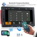 iFreGo Doppel Din Autoradio mit Wireless CarPlay & Wireless Android Auto, Autoradio Bluetooth, Autoradio mit Navi 7 Zoll Bildschirm,RDS/AM/FM Radio,GPS,7 LED Farben,Mirror Link,USB,Ladefunktion - 4