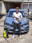 LAVOR Hidrolimpiadora de Alta Presión LVR4 Plus 160 Digit con Sistema de Control Digital, Programas de Lavado y Enrollador, Presión MAX 150 Bar, Caudal MAX 480 litros por Hora, Motor 2100 Watt - 4