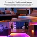 Nanoleaf Matter Essentials 5M HD Led Strip Light, Addressable RGB IC Led Strip - Smart and Multicolour, Matter Over WiFi, Bluetooth, 16M+ Colours, Works with Alexa Google Assistant Apple Homekit - 7