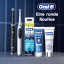 Oral-B iO Series 9 Elektrische Zahnbürste — Electric Toothbrush, Inkl. 3 Aufsteckbürsten — 7 Modi für Zahnpflege, CHIP Testsieger (11/25), Designed by Braun, Schwarz - 23