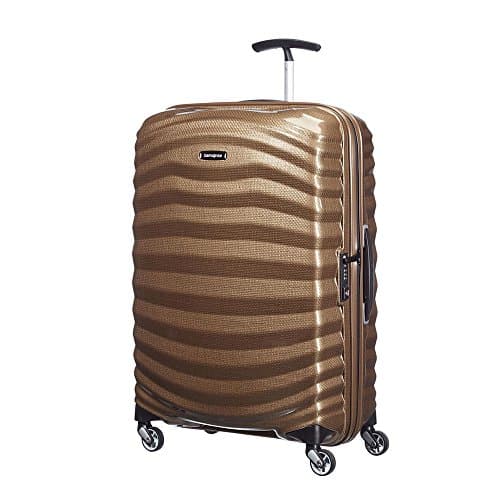 Samsonite Lite-Shock Spinner M Valigia, 69 cm, 73 L, Marrone (Sand)