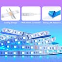 FUPT Led Strip Lights,2M RGB Lights for TV Led Backlight with App Control,Music Sync,LEDs Lights for Bedroom,Party,TV,Gaming Room for Christmas Halloween Decorations - 7