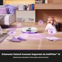 EUREKA J15 Ultra Robot Aspirapolvere Lavapavimenti, Potente Aspirazione 19.000 Pa, Lavaggio Mocio ad Acqua Calda a 75℃, Mappatura con AI, Pulizia Avanzata dei Bordi, Stazione Autopulizia - 6