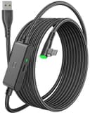 INIU Link Kabel mit Ladeanschluss [5m], Kompatibel mit Oculus Meta Quest 3/Quest 2/1/Quest Pro und Pico 4/PC Steam VR Zubehör, High Speed 2.5Gbs USB C Datenkabel PC zu PC für VR Headset Accessories. - 1