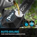 Motosierra de 8 pulgadas para batería Bosch GBA de 18 V, engrasadora automática, motosierra de poda inalámbrica sin escobillas de 6 y 8 pulgadas, mini motosierra alimentada por pilas para cortar - 5