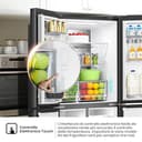 Hisense RQ5P470SAFE, Frigorifero Americano Quattro Porte, Classe E, Black Inox, Total No Frost, WiFi, Metal cooling, Zona convertibile, 483 litri, Controllo elettronico touch - 6
