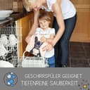 CreaDesign, Frühstücksbrettchen mit Foto selbst gestalten , Schneidebrett aus Kunststoff mit eigenem Motiv personalisieren, Antirutsch-Noppen, 20 x 25 cm - 3