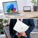 FINTIE Custodia Compatibile con 15 Pollici Microsoft Surface Laptop 7 2024 (Modello: 2037), Cover Leggera Sottile e Rigida Case, Trasparente Cristallo - 7