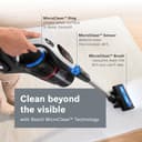 Bosch Unlimited 9 Cordless Vacuum Cleaner, 60-Minute Runtime, 3.0 Ah Battery Pack, MicroClean Technology, Easy Empty Dust Box, LED Lights, White, BBS931WGB - 3