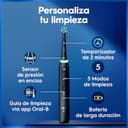 Oral-B iO 5 Cepillo De Dientes Eléctrico Negro Con 1 Cabezal Y 1 Estuche De Viaje, 5 Modos De Cepillado Con Blanqueamiento Dental, Sensor De Presión y Temporizador, Diseñado Por Braun - 2