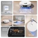 DREAME D20 Pro Plus Robot Aspirador y Fregado 2 en 1, 13.000 Pa, Cepillo Doble para Pelo de Mascotas, Limpieza de Esquinas, Vaciado, Navegación LDS, Esquiva con Láser, Suelos Duros/Alfombras, 5200 mAh - 11