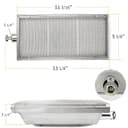 Beurbcikue Keramik Infrarot Seitenbrenner für Napoleon Prestige 500 665 450 LEX 485 Grill Ersatzteile für Napoleon S81005 Sear Burner BBQ Grill Zubehör - 2