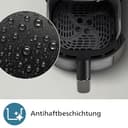 Philips Airfryer 2000 Series Heißluftfritteuse, 4,2L, Digitaler Touchscreen, 13 Garoptionen, 9 voreingestellte Funktionen, 90% weniger Fett mit RapidAir Technologie, 1500W Leistung, Schwarz (NA229/00) - 7
