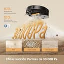 DREAME L50s Pro Ultra Robot Aspirador y Friegasuelos, 100 Días de Vaciado Automático, Mopas con Autolimpieza a Alta Temperatura, 30.000 Pa de Succión, Limpia a Fondo Esquinas y Bordes. - 3