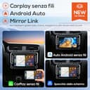 Haudio 2 Din Autoradio con Wireless Apple CarPlay e Android Auto, Schermo da 7 Pollici con Canbus, Bluetooth, Mirror Link,WiFi, FM/AM/RDS/SWC Autostereo per VW Golf 6, Passat,Polo, Tiguan, Jetta&Skoda - 2