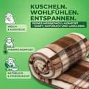 Best Wool Manta de Lana Merino 180x200 cm - Mantas para Sofa de 100% Lana de Oveja Merina - Peso 500g/m2 - Material Transpirable - 8