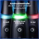 Oral-B iO Series 5 Plus Edition Elektrische Zahnbürste — Electric Toothbrush, Inkl. 3 Aufsteckbürsten, 5 Putzmodi für Zahnpflege, Reise-Etui — Zahnbürste Elektrisch, Designed by Braun, Schwarz - 7