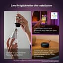Philips Hue White and Color Ambiance Lampadina LED Smart, 2 Pezzi, con Bluetooth, Attacco E14, 5W, Dimmerabile, Bianco+Ambiance Lampadina LED Smart, con Bluetooth, Attacco E14, 5W, Dimmerabile, Bianco - 3