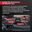 Miofive 4K Dashcam Auto GPS, WiFi Auto Kamera, Bluetooth, Dash Cam Auto 5.8GHz, 3-Zoll-IPS-Display, Nachtsicht, Loop-Aufnahme, HDR, App-gesteuert, bis 512 GB kompatibel inkl. kostenloser 32-GB-Karte - 3