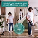 Bosch BCS612GB Unlimited 6 ProHome Cordless Stick Vacuum Cleaner, Ultra Lightweight Design, Suitable for All Floor Types, 2 x Interchangeable 18V Batteries, 60 Minutes Run Time, White - 3