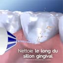 Oral-B AquaCare 4 Kabellose Munddusche, Zahnzwischenraumreiniger für sanfte Zahnreinigung & gesünderes Zahnfleisch, mit Oxyjet-Technologie, 2 Modi für Zahnpflege, weiß/blau - 3