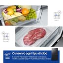 Samsung Frigorifero Quattro Porte AI RF59C70TEB1/ES, WiFi, Total No Frost, All Around Cooling, Motore Digital Inverter Garantito 20 Anni, 649 L, LxAxP: 91,2 x 177,9 x 72,3 cm, Antracite - 4