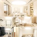 Swoieltr Plafón Baño Techo 4000K Blanco Natural, Ø50cm Ultrafino Tamaño Extra Grande Ceiling Light 48W 4800LM Súper Brillante Redondo Lampara Techo Plafon IP44 para Salon, Dormitorio, Comedor, Cocina - 7