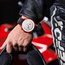 BONACE Strap for Omega x Swatch MoonSwatch Watch, 20mm Soft Rubber Omega X Swatch Moonswatch Moonswatch Speedmaster Replacement Band Curved Moonswatch Swatch Strap Without Gaps for Men Women - 5