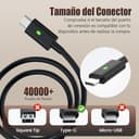Cargador Portatil USB C 65W Compatible con HP Elitebook x360 1030 1040 G3 G4 Spectre X360 Chromebook 11 14 ProBook 430 450 G5 G6 Elite x2 Split x2 Pavilion Envy x360 Tipo C Alimentacion Adaptador - 3