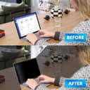 PYS 15 inch Surface Privacy Screen Protector Magnetic Removable Privacy Filter for Surface Laptop 7 Anti Blue Light Anti Glare Anti Fingerprints - 7