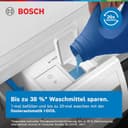 Bosch WGB244A40 Serie 8 Frontlader Waschmaschine 9 kg, 1400 UpM, Made in Germany, Speed Perfect, i-DOS mit Waschmittelscan, Iron Assist - reduziert Knitterfalten, Mini Load, Home Connect, Weiß - 5