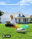 YARDCARE M800Plus Robot Cortacésped sin Cable Perimetral, Posicionamiento GPS + 3D Visión, Robot Cortacésped sin Cables, Modo de Corte en U,800 m², Carga Automática, App, Detección de 150 Obstáculos - 8