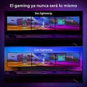 Philips Hue - Set de 3 Tiras de led Hue Play Gradient para PC, 24-27", Luz Blanca y de Colores, sincroniza con el contenido de la pantalla - 7