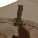 Outsunny 4 Pack Replacement Gazebo Curtains Privacy Panel for Most 3 x 4m Gazebo Canopy Pavillion Outdoor Shelter Sidewalls Accessories Dark Brown - 9