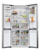 Haier Multi Door Kühl-Gefrierkombination I CUBE 90 SERIE 5 HCR5919EHMP I 4-türiger Kühlschrank mit Gefrierfach, XXL-Fassungsvermögen I 525L, No Frost I Wasserspender & Eiswürfelbereiter - 6