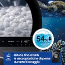 Samsung Lavatrice AI Control WW90DG6U85LB/U3 Libera installazione, 9 Kg, 1400 RPM, Wifi, Ecodosatore, Vapore, Carica Frontale, Corpo: Nero, Oblò: Nero, 60l x 85h x 60p cm, Normal - 5