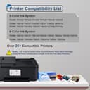 GoToners XXL Patronen Kompatibel für Canon 580 581 Druckerpatronen PGI-580 CLI-581 für Canon Pixma TR8550 TS705 TS6350 TS6350a TS705a TS6351 TS6250 TS6150 TS9550 TS6151 TS6251 TR8500 TR7550 (5er-Pack) - 3