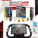 SmartXBike Pro 4-in-1 Exercise Bike Folding Indoor Cycling Fitness Bike with Magnetic Auto Resistance, FTP Power Training for Home Gym, Bluetooth Smartphone App Compatible with Kinomap, VZfit VR - 3