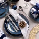 Viners Eden 44 Piece 18/10 Silver Stainless Steel Cutlery Set in Wooden Gift Box - 2