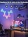 Govee Glide Y Lights, RGBIC LED Gaming Lights, Smart Home DIY Creative Decorative Lights with Music Sync & 40+ Scene Modes, Wi-Fi Wall Lights for Living Room, Bedroom, Pack of 7 - 4