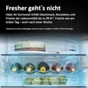 Haier HTW5620DNMG Frigorifero combinato 3D 60 Serie 5, Libera installazione, 3 porte, No Frost, Luce Led, Inox, L x P x A (mm) 595x667x2050, Classe D - 6