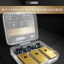 lohag® 30 Mähroboter Klingen für Worx Landroid - mit Titancarbid Legierung inkl. Schrauben Set - Ideales Mähroboter Zubehör - Rasenmäher Ersatzklingen - 3