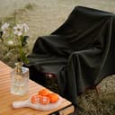 ACUSHLA MerinoWolle Wolldecke warm Decke Campingdecke Kuscheldecke 160x 200 cm (Wolle) – Militärische (Olive) - 7