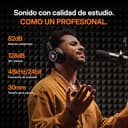 MAONO PD200W Hybrid Podcast Micrófono para PC,Conexión inalámbrica, USB y XLR dinámico micrófono con brazo articulado, Software, Cancelación de Ruido, para Podcast,Streaming,Gaming,Studio y Voice over - 5