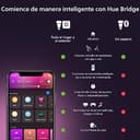 Philips Hue - Bombilla LED inteligente Esférica, casquillo E14, 5.1W 470 lúmens, Luz Blanca y de Colores, Compatible con Alexa y Google Home - Pack de 2 - 9