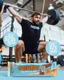 Grenade Proteinriegel, Chocolate Chip Cookie Dough – Proteinreich & Zuckerarm, 12 x 60 g - 7