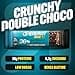 Enervit Pure-Pro Protein Bar 36% Crunchy Double Choco, Barretta Proteica, Copertura Croccante, 20g Proteine, Crescita della Massa Muscolare, Post Workout, Low Sugar, Senza Glutine, 25 Barrette da 55g - 2