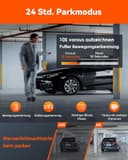 VANTRUE N5 4 Kanal 2.7K STARVIS 2 Dashcam Auto 1944P+ 3 Lens 1080P Dash Cam Vorne Innen Hinten, 5.8GHz WiFi, IMX675 HDR Nachtsicht Dash Camera Auto 24H Parkmodus, Sprachbefehle, Max 1TB - 4